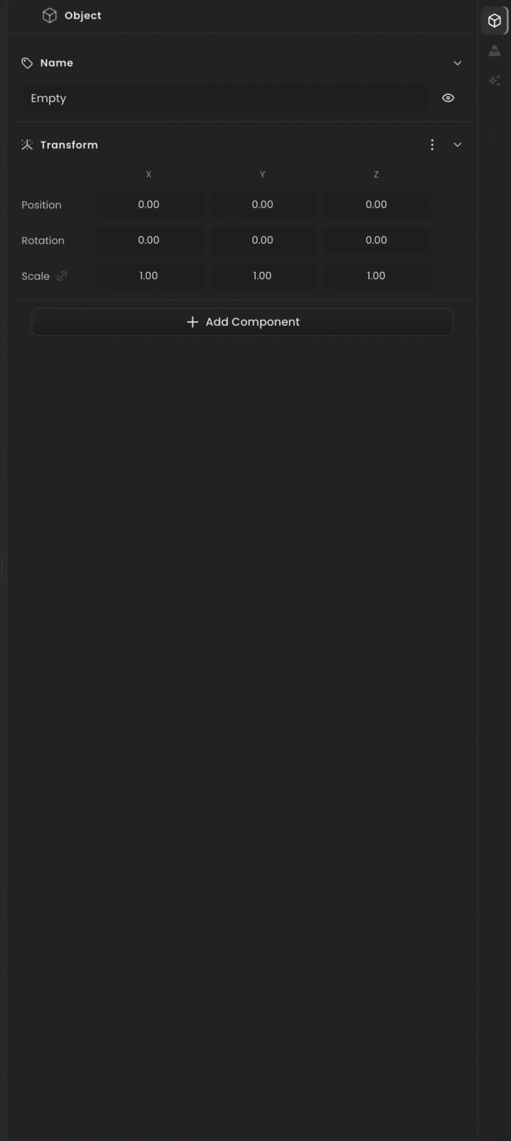 Behaviour inspector controls