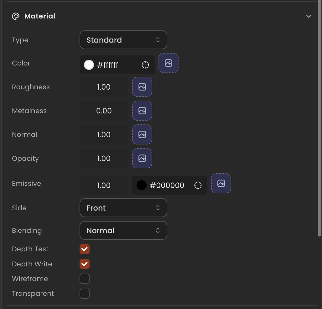 Material inspector